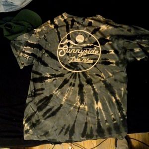 Sunnyside lake tahoe tie doe tee grey xl can fit as a L